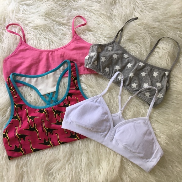 target girls sports bras